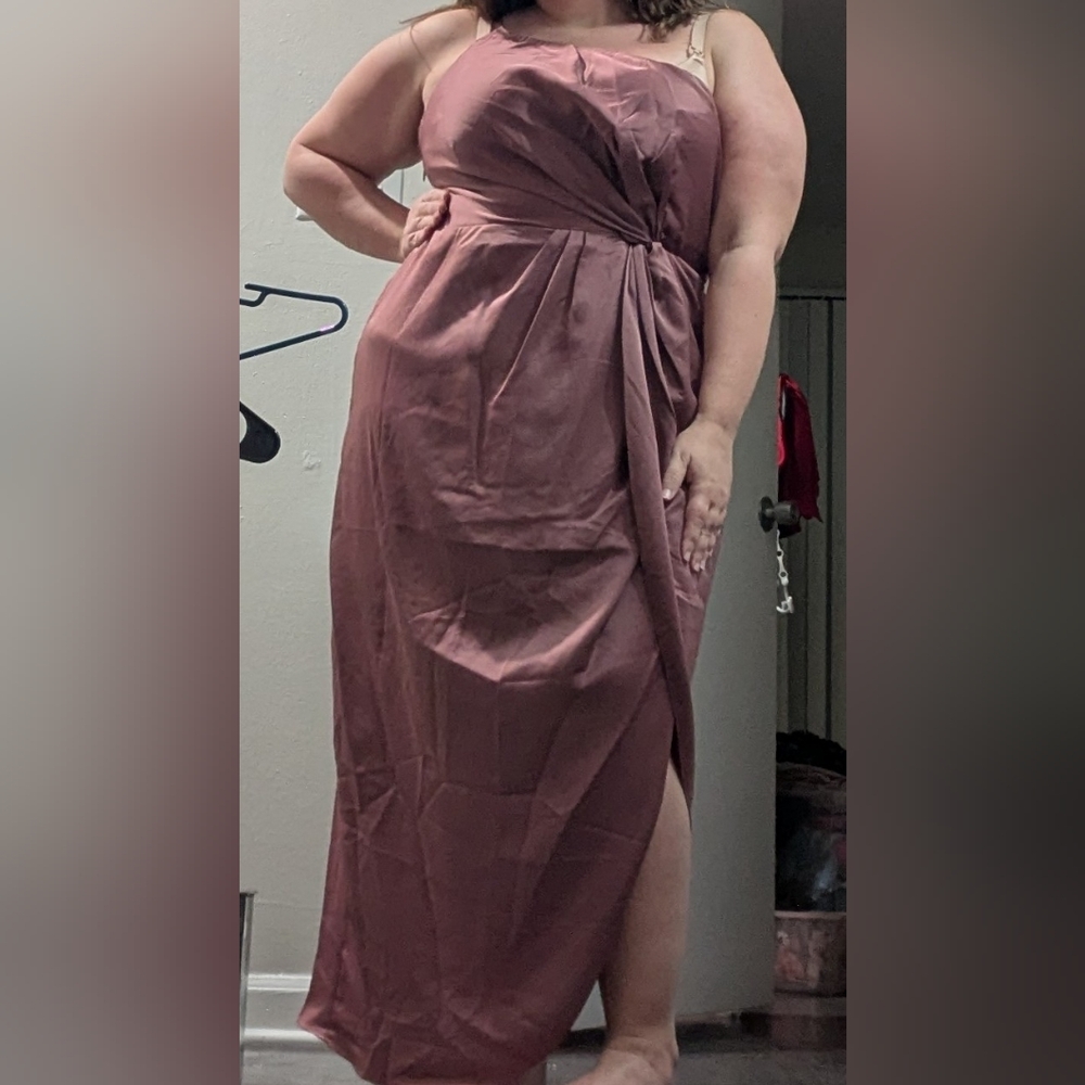 City Chic Mauve Women's Dress